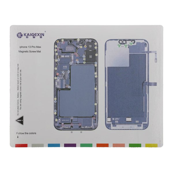 Magnetisk skruvmatta för iPhone 13 Pro Max