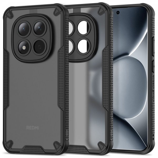 Tech-Protect Xiaomi Redmi Note 15 Pro Plus 5G Skal Rugged Shield Svart