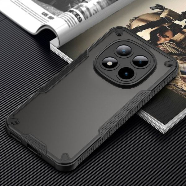 Tech-Protect Xiaomi Redmi Note 15 Pro Plus 5G Skal Rugged Shield Svart