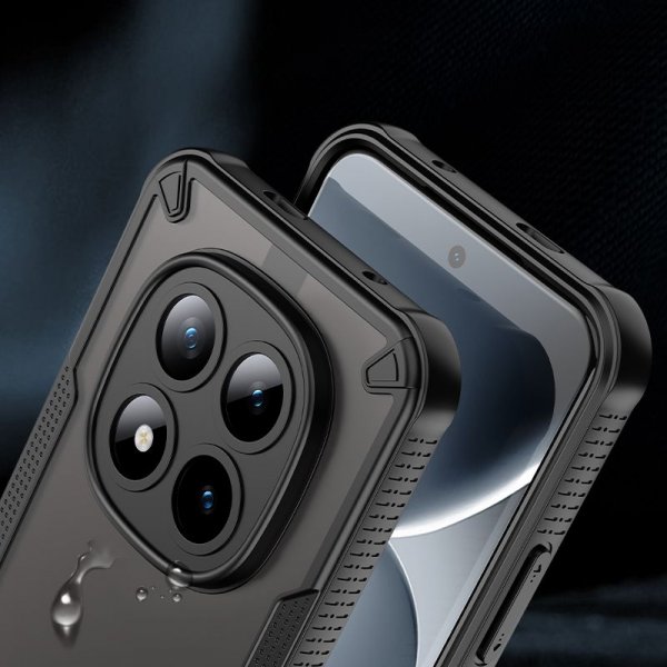 Tech-Protect Xiaomi Redmi Note 15 Pro Plus 5G Skal Rugged Shield MagSafe Svart