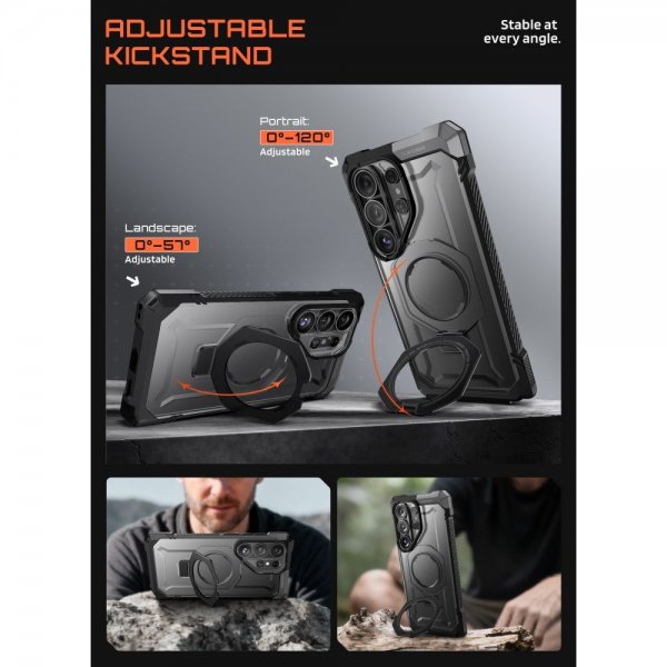 Supcase Samsung Galaxy S26 Ultra Skal UB Grip MagSafe Svart