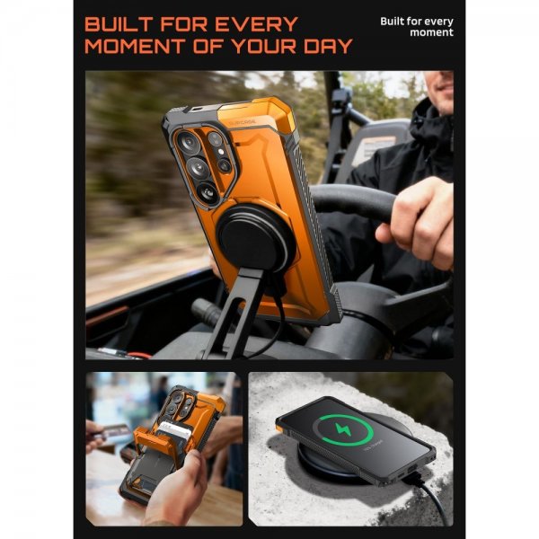 Supcase Samsung Galaxy S26 Ultra Skal UB Grip MagSafe Orange