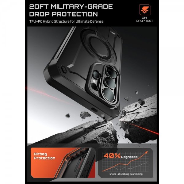 Supcase Samsung Galaxy S26 Ultra Skal UB Pro MagSafe Svart