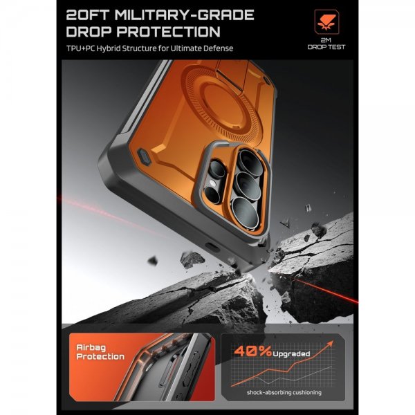 Supcase Samsung Galaxy S26 Ultra Skal UB Pro MagSafe Orange