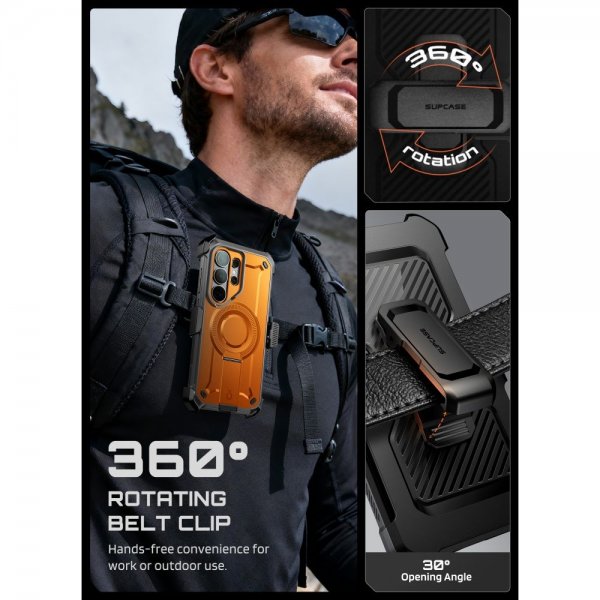 Supcase Samsung Galaxy S26 Ultra Skal UB Pro MagSafe Orange