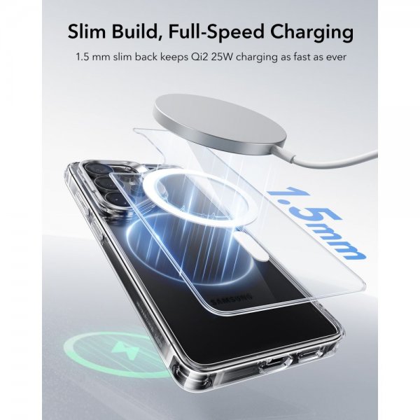 ESR Samsung Galaxy S26 Ultra Skal Classic Hybrid Kickstand MagSafe Transparent