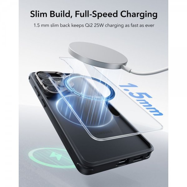 ESR Samsung Galaxy S26 Ultra Skal Classic Hybrid Kickstand MagSafe Svart Transparent