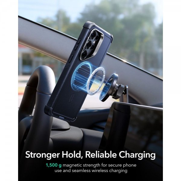 ESR Samsung Galaxy S26 Ultra Skal Cyber Tough Kickstand MagSafe Blå