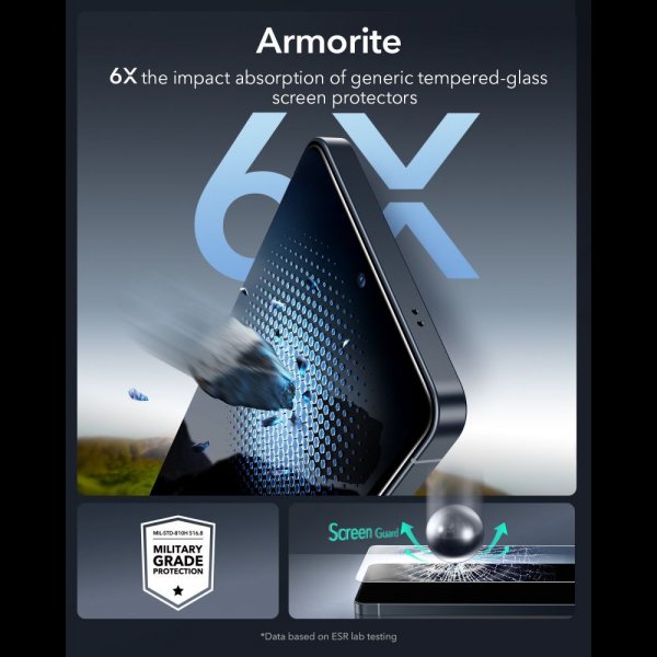 ESR Samsung Galaxy S26 Ultra Skärmskydd UltraFit Armorite 2-pack