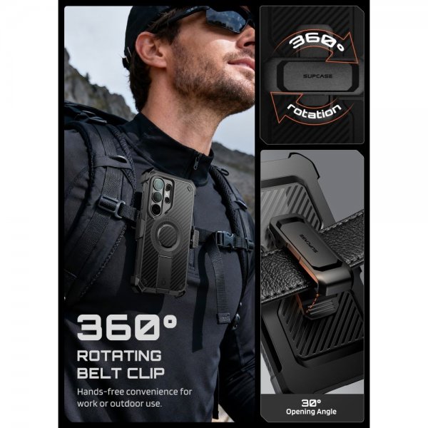 Supcase Samsung Galaxy S26 Ultra Skal UB Pro MagSafe Aramid Svart