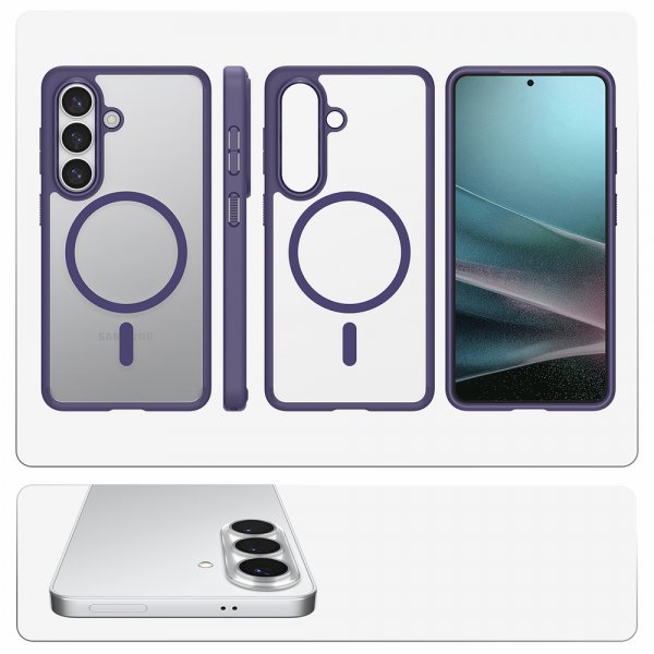 Spigen Samsung Galaxy S26 Skal Ultra Hybrid MagFit Deep Purple