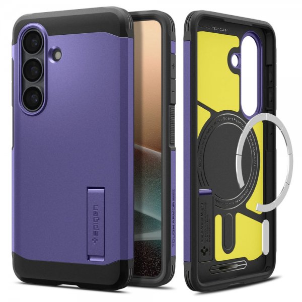 Spigen Samsung Galaxy S26 Plus Skal Tough Armor MagFit Ash Violet