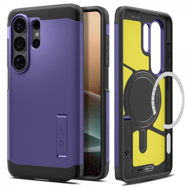 Spigen Samsung Galaxy S26 Ultra Skal Tough Armor MagFit Ash Violet
