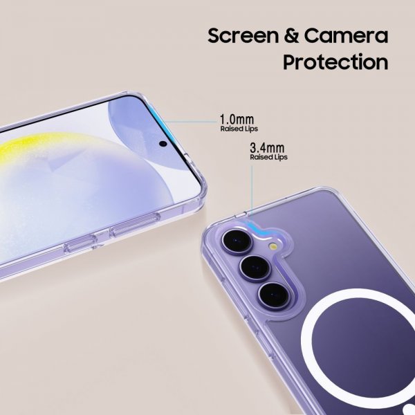 Tech-Protect Samsung Galaxy S26 Plus Skal FlexAir MagSafe Transparent