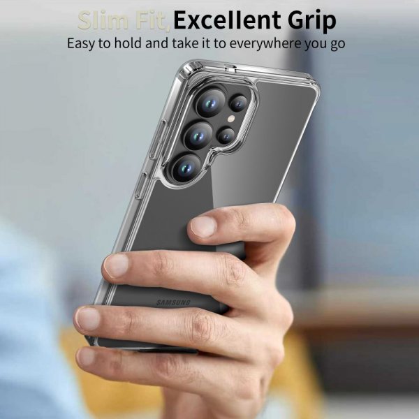 Tech-Protect Samsung Galaxy S26 Ultra Skal FlexAir Hybrid Transparent