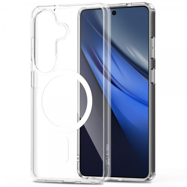 Tech-Protect Samsung Galaxy S26 Plus Skal FlexAir Hybrid MagSafe Transparent