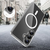 Tech-Protect Samsung Galaxy S26 Plus Skal FlexAir Hybrid MagSafe Transparent