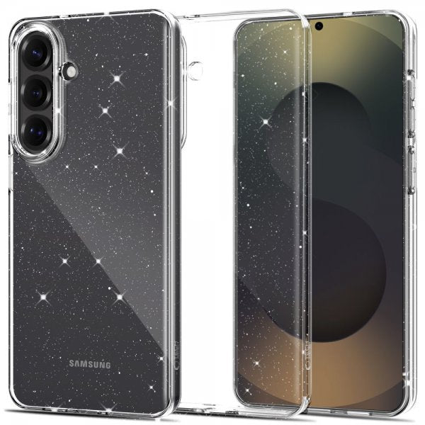 Tech-Protect Samsung Galaxy S26 Plus Skal FlexAir Transparent Glitter
