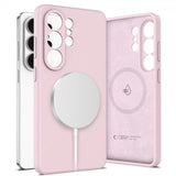Tech-Protect Samsung Galaxy S26 Ultra Skal Silicone MagSafe Rosa