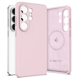 Tech-Protect Samsung Galaxy S26 Ultra Skal Silicone MagSafe Rosa