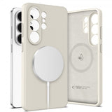 Tech-Protect Samsung Galaxy S26 Ultra Skal Silicone MagSafe Beige