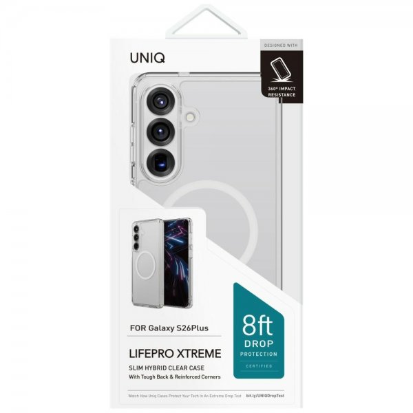 UNIQ Samsung Galaxy S26 Plus Skal LifePro Xtreme MagClick Transparent