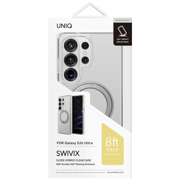 UNIQ Samsung Galaxy S26 Ultra Skal Swivix Transparent