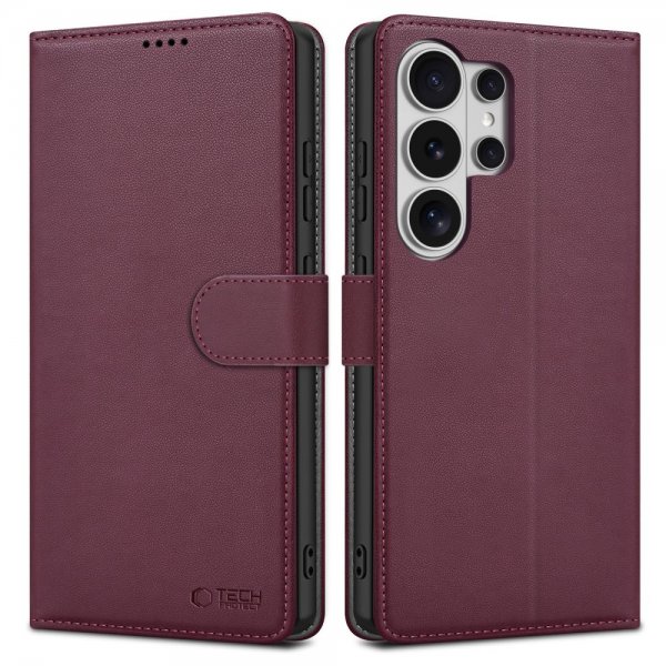 Tech-Protect Samsung Galaxy S26 Ultra Fodral Wallet Röd