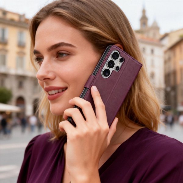 Tech-Protect Samsung Galaxy S26 Ultra Fodral Wallet Röd