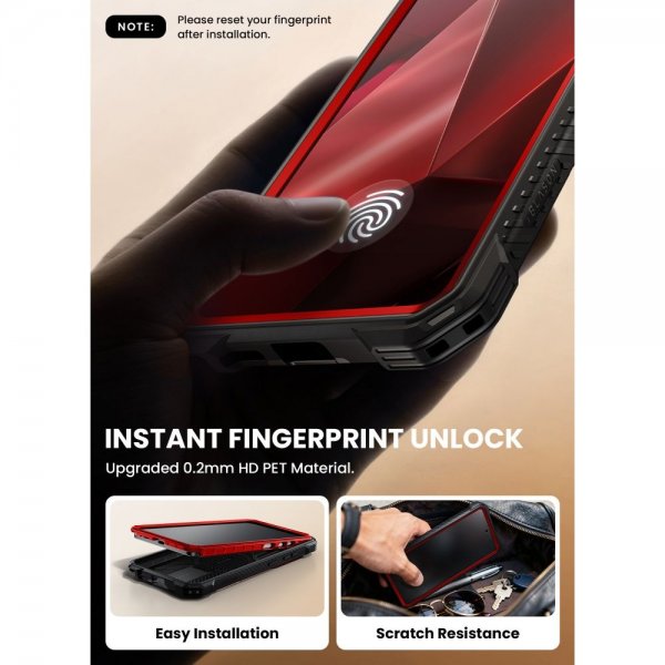 Supcase Samsung Galaxy S26 Ultra Skal ArmorBox MagSafe Röd