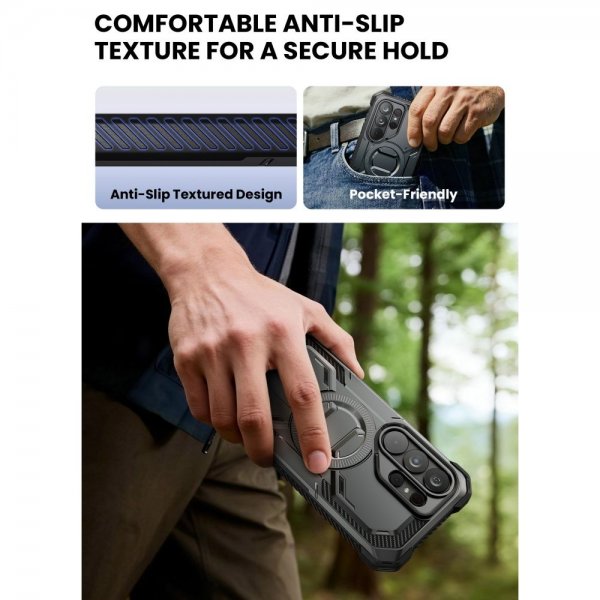 Supcase Samsung Galaxy S26 Ultra Skal ArmorBox Clip MagSafe Svart