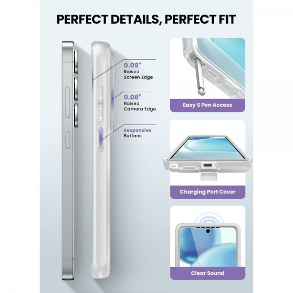 Supcase Samsung Galaxy S26 Ultra Skal Cosmo MagSafe Vit