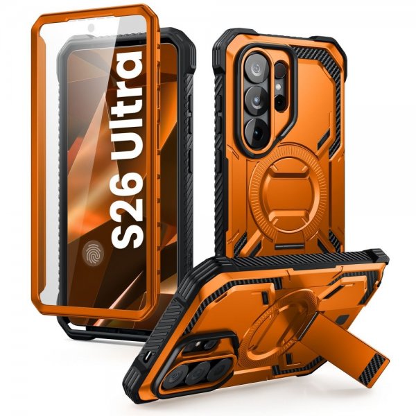 Supcase Samsung Galaxy S26 Ultra Skal ArmorBox MagSafe Orange