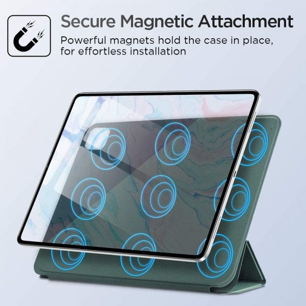 ESR iPad Air 10.9 (gen 4/5) Fodral Rebound Magnetic Grön