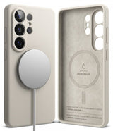 Ringke Samsung Galaxy S26 Ultra Skal Silicone Magnetic Beige
