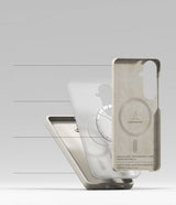 Ringke Samsung Galaxy S26 Plus Skal Silicone Magnetic Beige