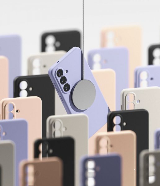 Ringke Samsung Galaxy S26 Plus Skal Silicone Magnetic Lila