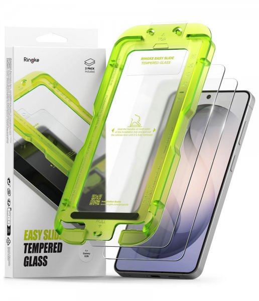 Ringke Samsung Galaxy S26 Skärmskydd Easy Slide 2-pack