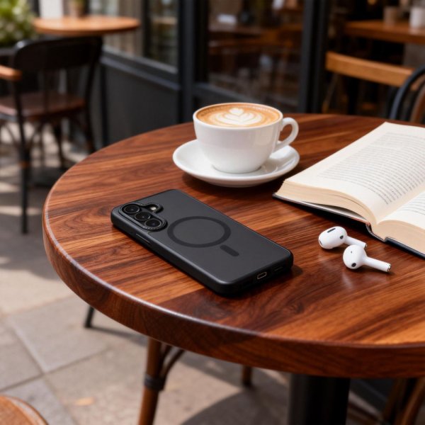 Tech-Protect Samsung Galaxy S26 Plus Skal MagCam MagSafe Svart