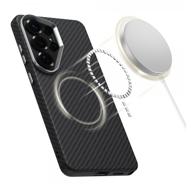 Tech-Protect Samsung Galaxy S26 Ultra Skal Ion Carbon MagSafe Svart