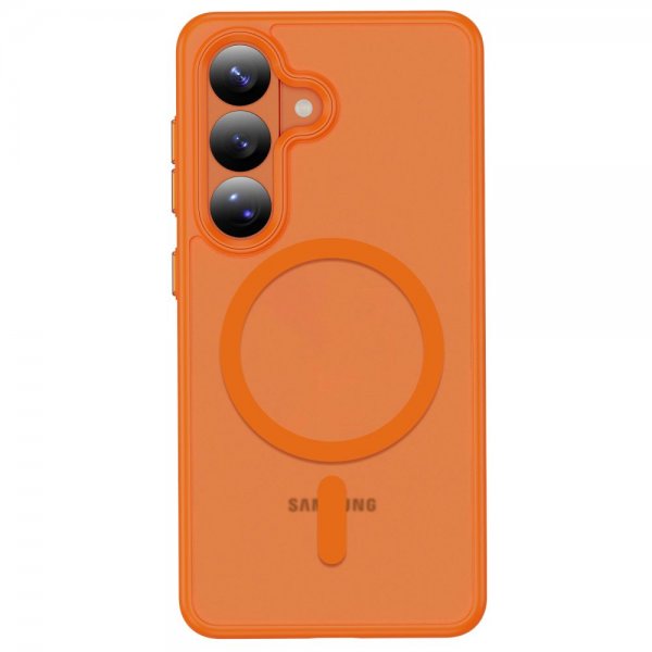 Tech-Protect Samsung Galaxy S26 Skal MagMat MagSafe Orange