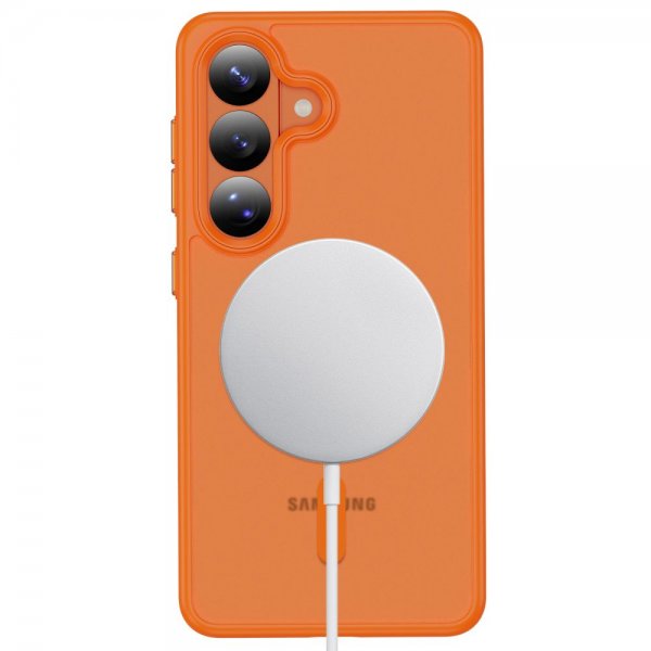 Tech-Protect Samsung Galaxy S26 Skal MagMat MagSafe Orange