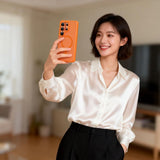 Tech-Protect Samsung Galaxy S26 Skal MagMat MagSafe Orange