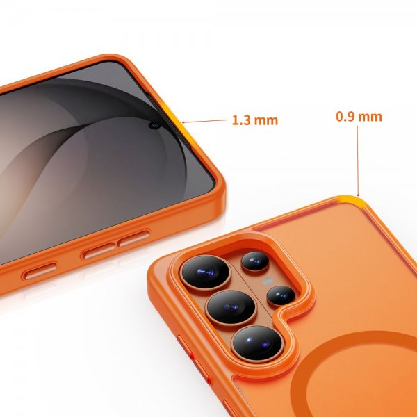 Tech-Protect Samsung Galaxy S26 Ultra Skal MagMat MagSafe Orange