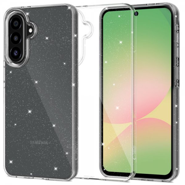 Tech-Protect Samsung Galaxy A36/Galaxy A37 Skal FlexAir Transparent Glitter