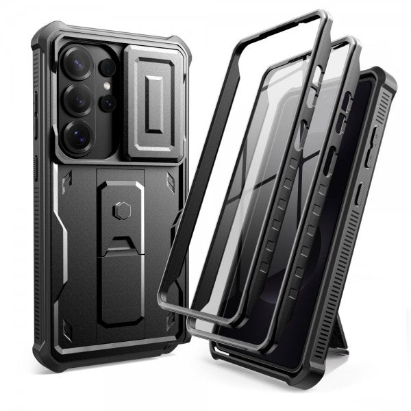 Tech-Protect Samsung Galaxy S26 Ultra Skal Kevlar Cam+ Svart