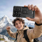 Tech-Protect Samsung Galaxy S26 Ultra Skal Kevlar Cam+ Svart