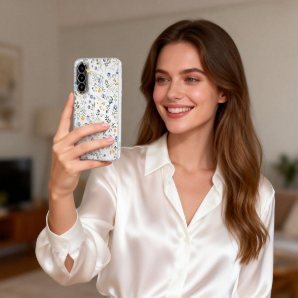 Tech-Protect Samsung Galaxy A57 Skal FlexAir Blommönster