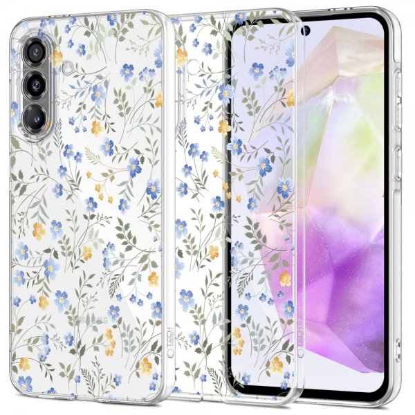 Tech-Protect Samsung Galaxy A37 Skal FlexAir Blommönster