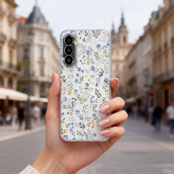 Tech-Protect Samsung Galaxy A37 Skal FlexAir Blommönster